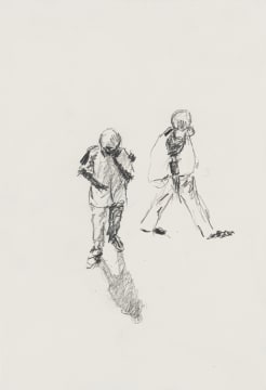 Nelson Makamo; Two Figures and a Shadow