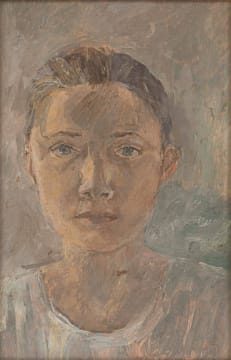 Mary Holland; Self Portrait