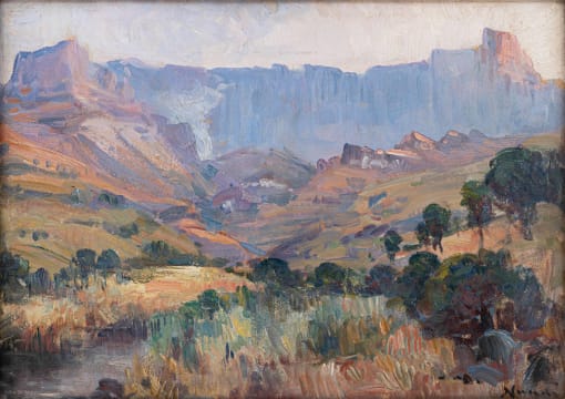 Hugo Naudé; Amphitheatre, Drakensberg