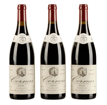 Thierry Allemand; Cornas Reynard; 2005; 3 (1 x 3); 750ml