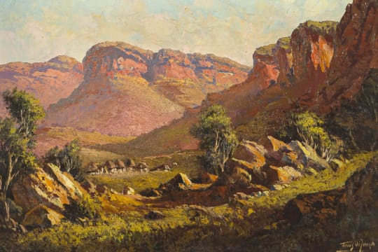 Tinus de Jongh; Landscape