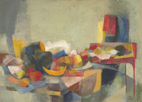 Jane Tully Heath; Still Life with Fruit