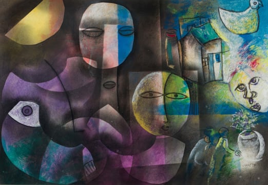 Winston Churchill Masakeng Saoli; Still Life with Masks
