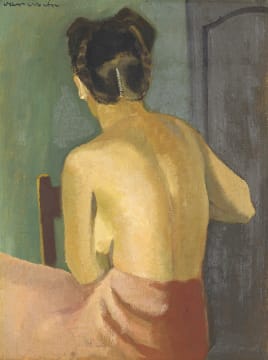 Maurice van Essche; Seated Woman
