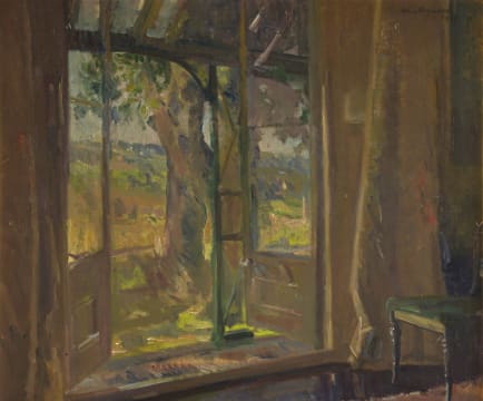 Alfred Robert Hayward; View Through a Window