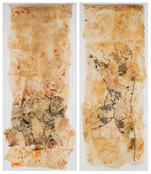 Andrew Verster; Abstract Figure I, Abstract Figure II, two
