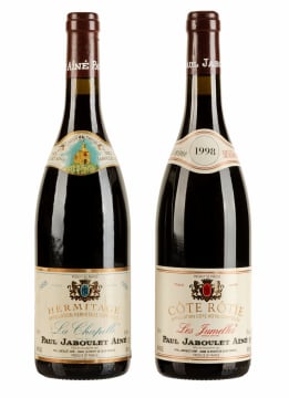 Paul Jaboulet Aîné; Hermitage La Chapelle & Côte Rôtie Les Jumelles; 1998; 2 (1 x 2); 750ml
