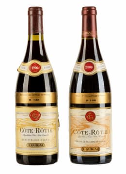 E. Guigal; Côte-Rôtie Brune et Blonde; 1996 & 2000; 2 (1 x 2); 750ml