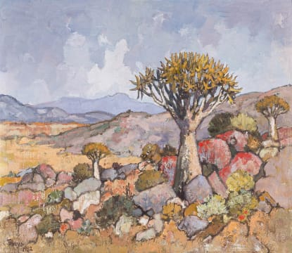 Conrad Theys; Statige Kokerboom (Stately Quiver Tree)