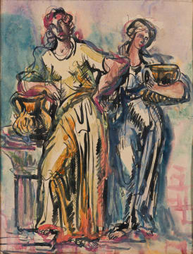 Zoltan Borbereki; Two Figures