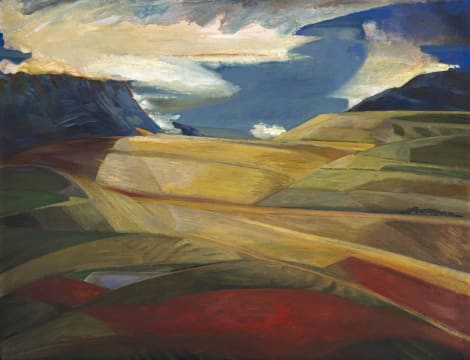 Erik Laubscher; Late Afternoon Clouds
