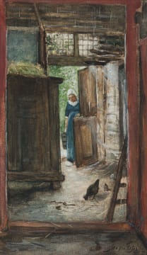 Jan van Essen; Barn Interior