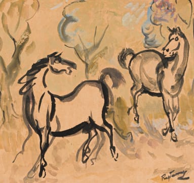 Reginald Turvey; Horses