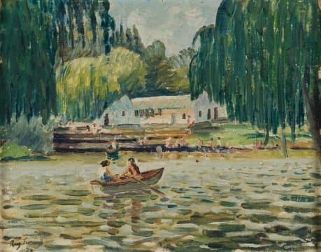 Reginald Turvey; Boaters and Bathers