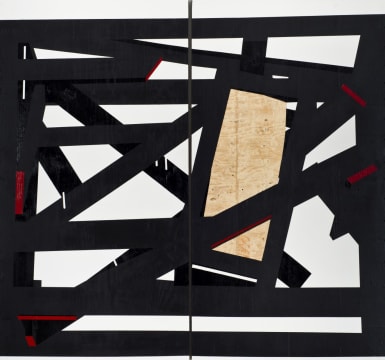 Serge Alain Nitegeka; Fragile Cargo II; Studio Study II, diptych