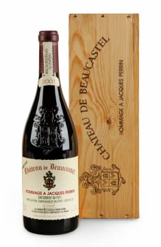 Beaucastel; Châteauneuf-du-Pape Grande Cuvée Hommage à Jacques Perrin; 2001; 1 (1 x 1); 750ml