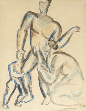 Ossip Zadkine; Family Group