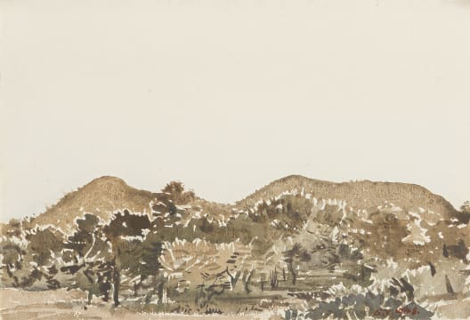 Adolph Jentsch; Nambian Landscape