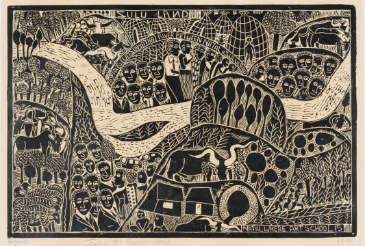 John Muafangejo; Zulu Land