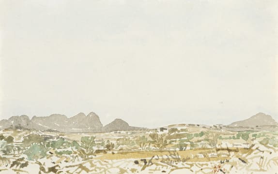 Adolph Jentsch; Namibian Landscape