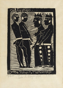 John Muafangejo; Old Fashion