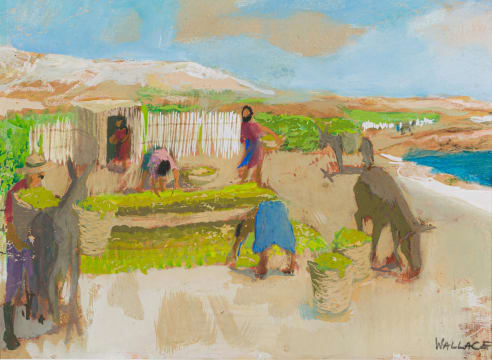 Marjorie Wallace; Coastal Harvest Scene
