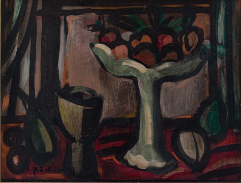Carl Büchner; Still Life with Fruit