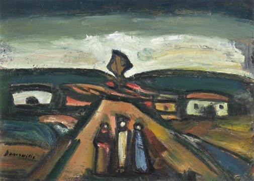 Pranas Domsaitis; Three Figures in the Karoo
