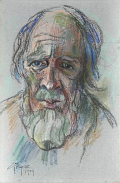 Gregoire Boonzaier; Self Portrait