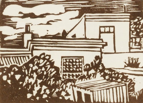 Peter Clarke; Cottages, Ricketts Gardens, upper malay Quarter, Simon's Town