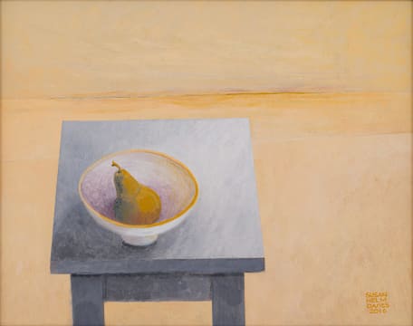 Susan Helm Davies; Pear in a Bowl