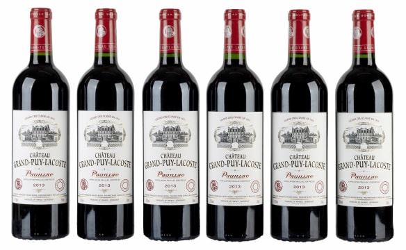 Grand-Puy-Lacoste; Pauillac; 2013; 6 (1 x 6); 750ml