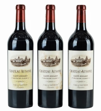 Ausone; Saint-Émilion; 2007; 3 (1 x 3); 750ml