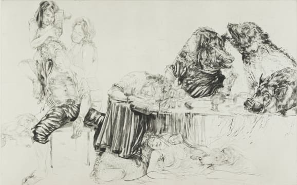 Diane Victor; Last Supper – Enswined