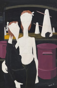 Fred Page; Masked Figures
