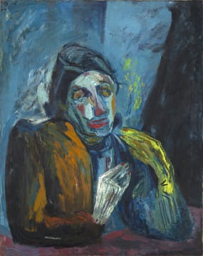 Albert Adams; Figure with Yellow Hand