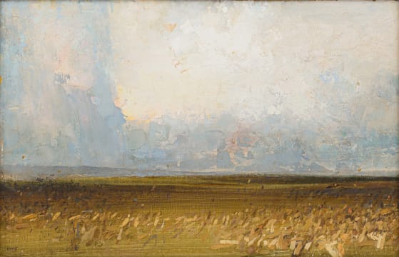 Harold Voigt; Winter Landscape