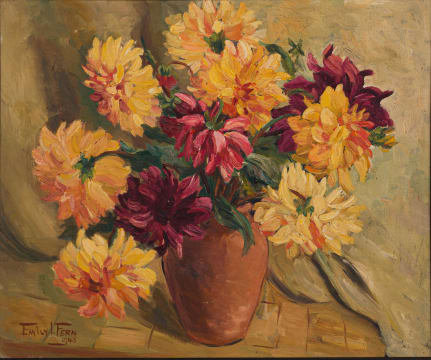 Emily Isabel Fern; Dahlias