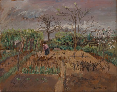 Enslin du Plessis; Figure in a Garden