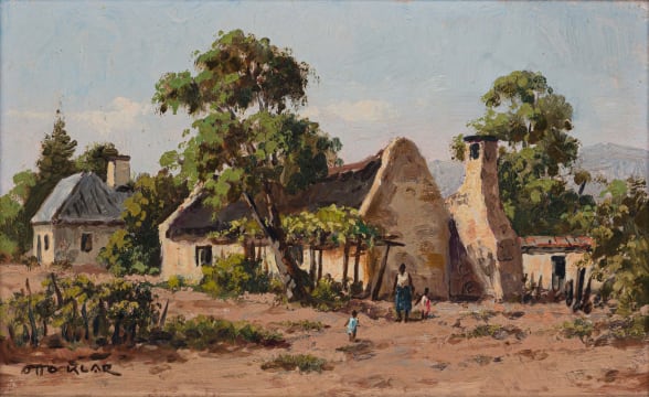 Otto Klar; Houses with Figures