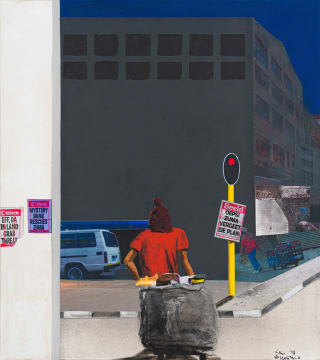 Sam Nhlengethwa; Waiting For Green