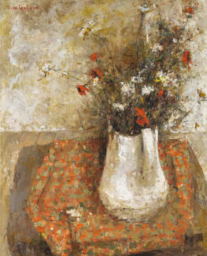 Michel de Gallard; Vase Blanc (White Vase)