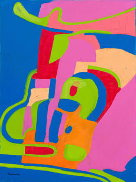 Trevor Coleman; Blue Curve