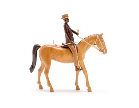 Julius Mfethe; Horse and Rider
