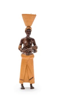 Julius Mfethe; Mother and Child with Corn