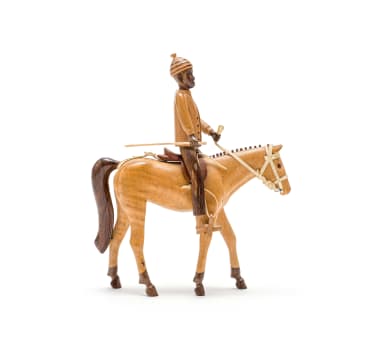 Julius Mfethe; Horse and Rider