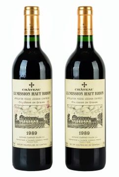 La Mission Haut-Brion; Pessac-Léognan; 1989; 2 (1 x 2); 750ml