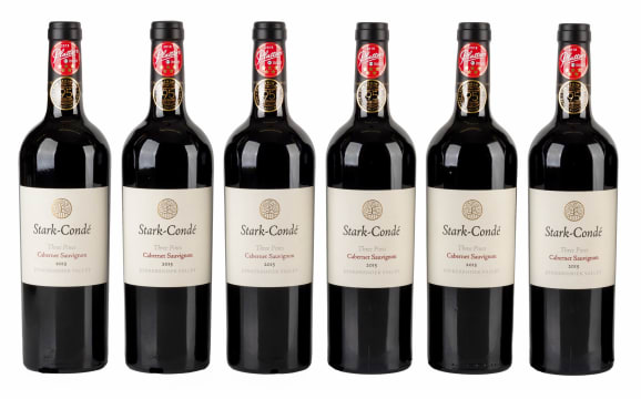 Stark-Condé; Three Pines Cabernet Sauvignon; 2015; 6 (1 x 6); 750ml