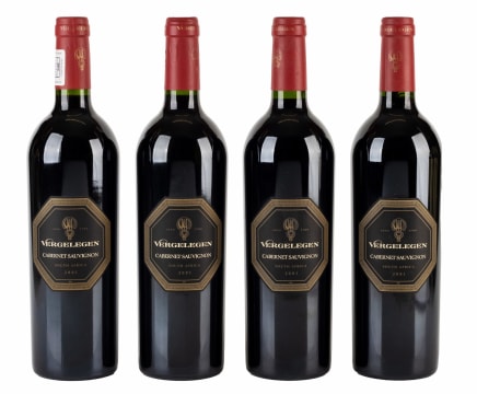 Vergelegen; Cabernet Sauvignon; 2001; 4 (1 x 4); 750ml
