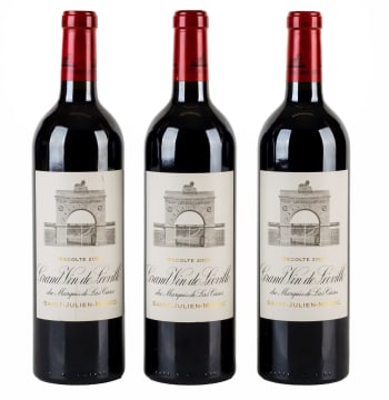 Léoville Las Cases; Saint-Julien; 2008; 3 (1 x 3); 750ml